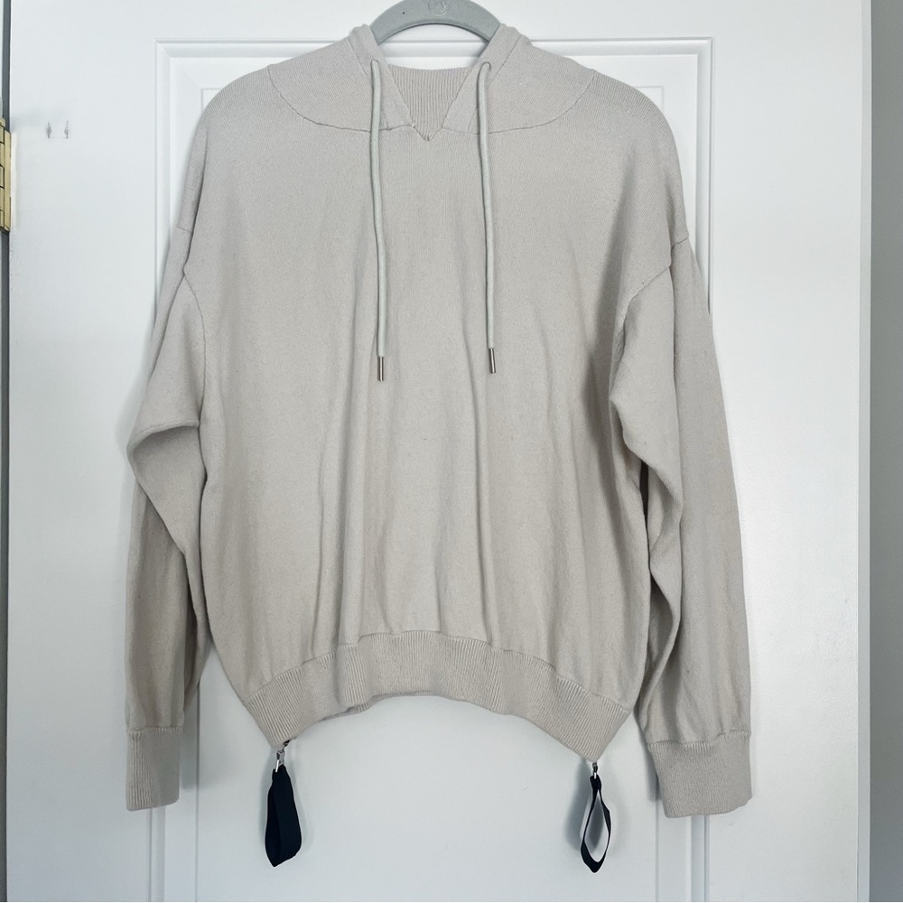 Lisa Todd Supersoft Hooded Sweatshirt Top with Side Zip Detail